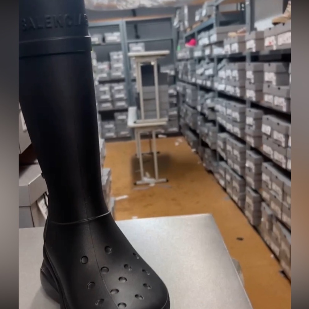 Balenciaga Croc Boot